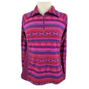 Columbia Aztec/Tribal Fleece Pullover 💕
